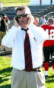 McCloskey at football game